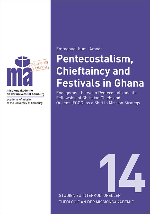 Ein blau-weißes Cover ohne Bildmotiv mit dem Logo der Missionsakademie, dem Titel des Buches, sowie der Bandzählung als große Zahl