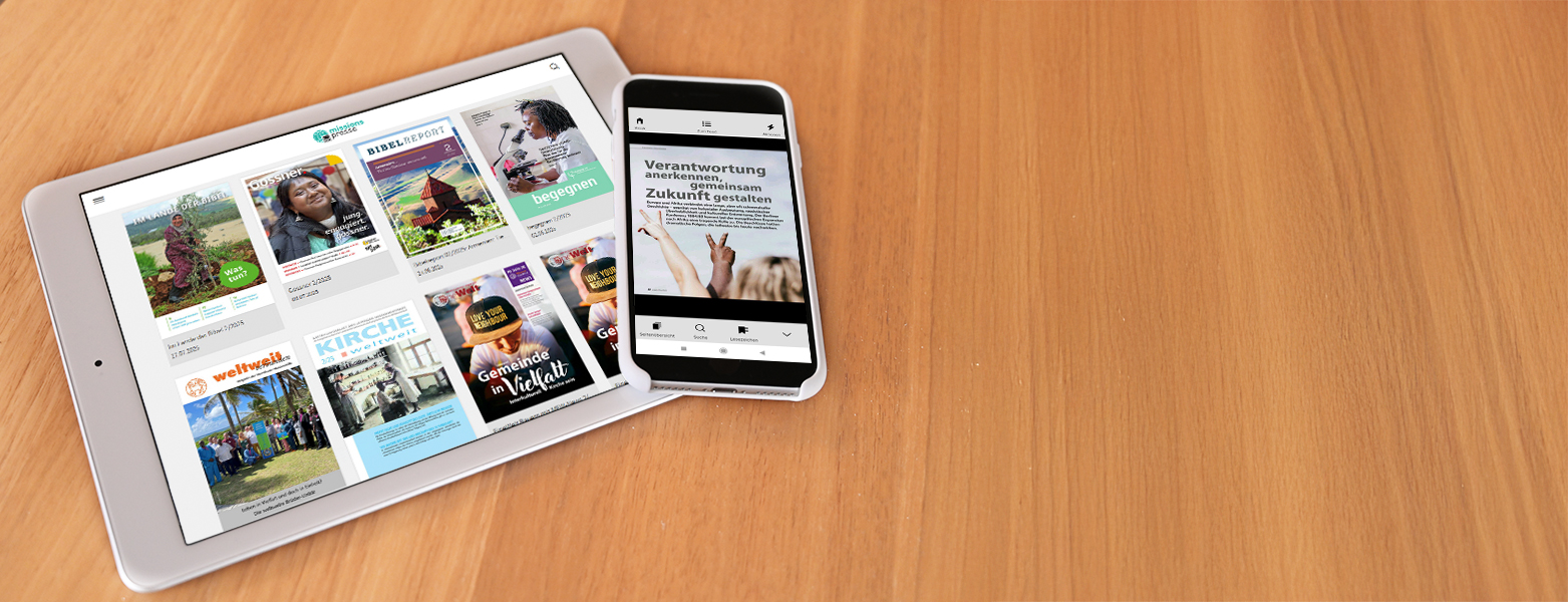 Holen Sie sich Ihre Missionspresse-App